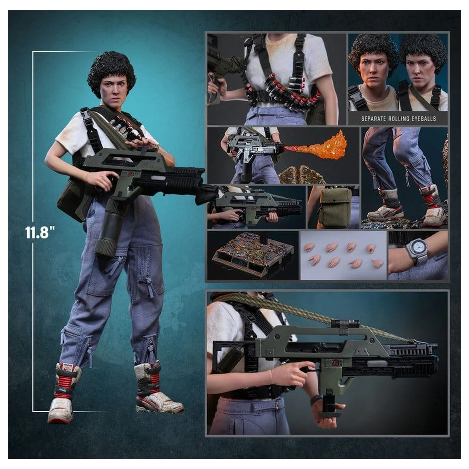 Alien Movie Masterpiece Figurka akcji 1/6 Ellen Ripley 30 cm zdjęcie produktu