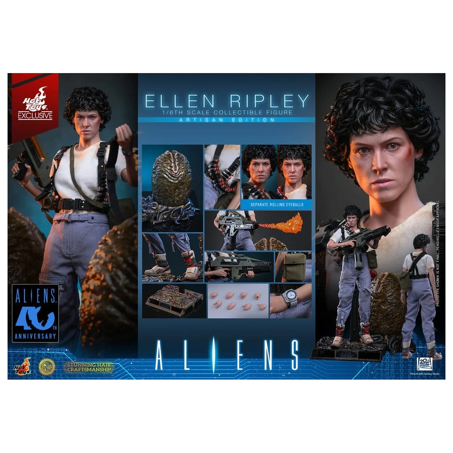 Alien Movie Masterpiece Figurka akcji 1/6 Ellen Ripley (Artisan Edition) 30 cm zdjęcie produktu