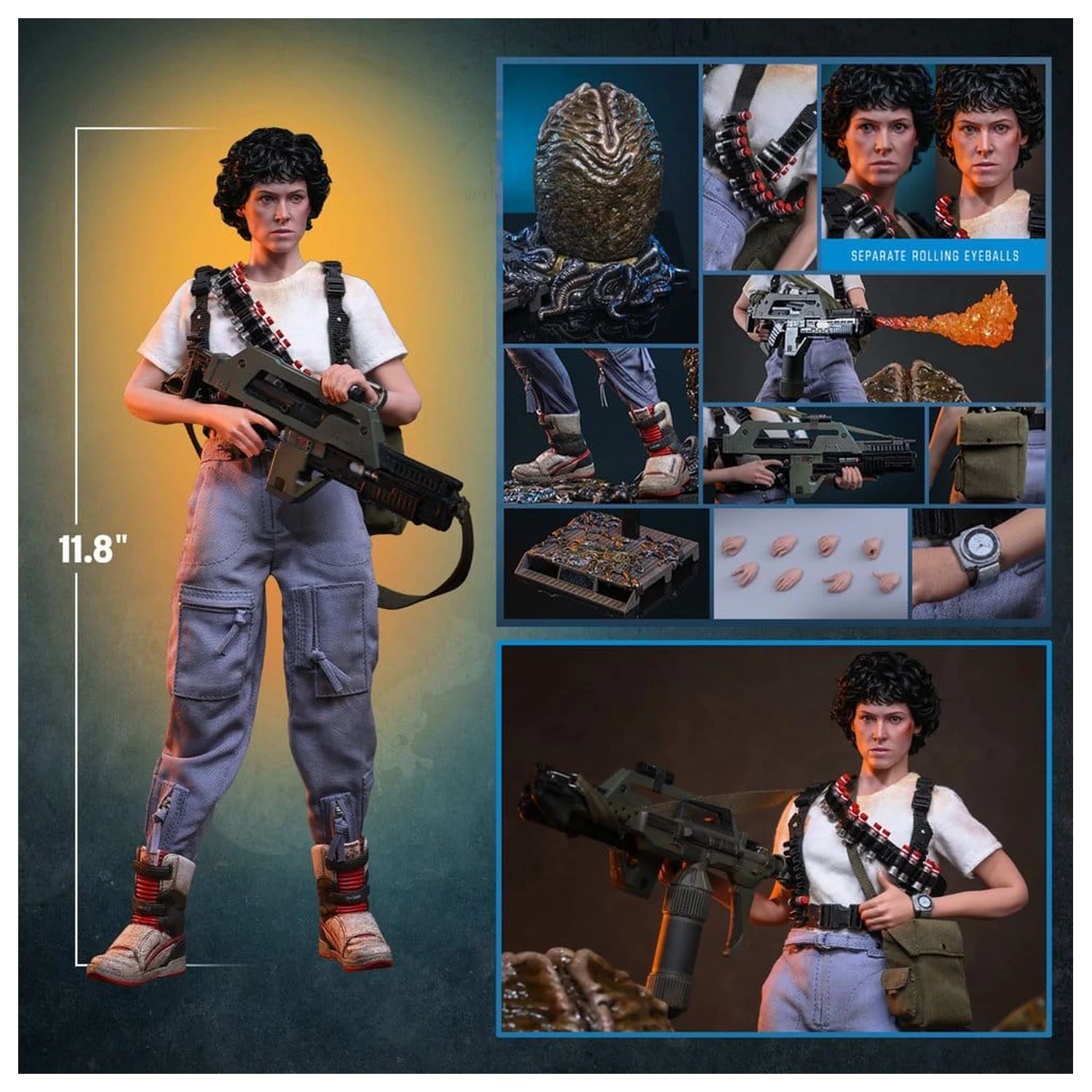 Alien Movie Masterpiece Figurka akcji 1/6 Ellen Ripley (Artisan Edition) 30 cm zdjęcie produktu