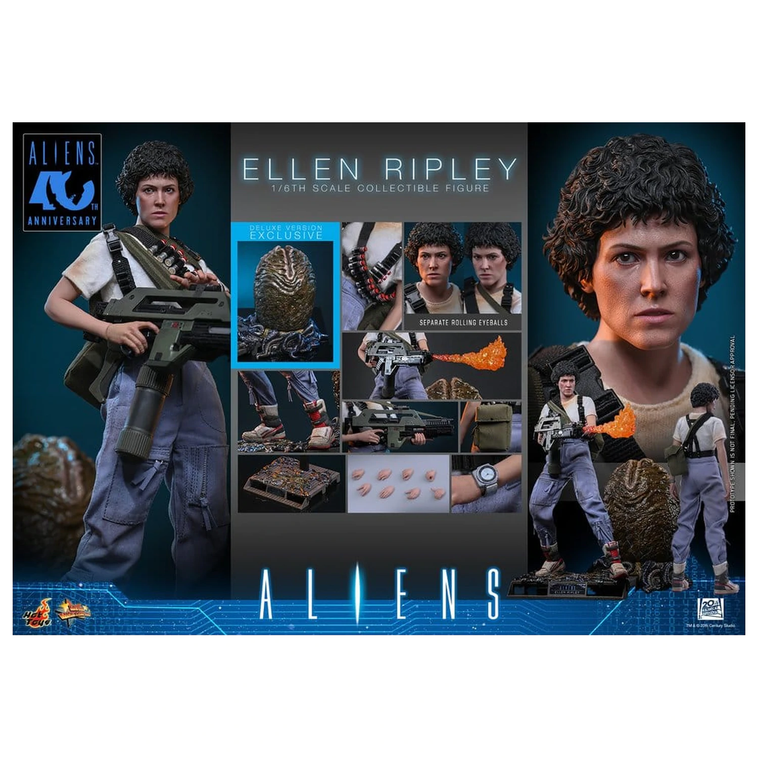 Alien Movie Masterpiece Figurka akcji 1/6 Ellen Ripley (Artisan Edition) 30 cm zdjęcie produktu