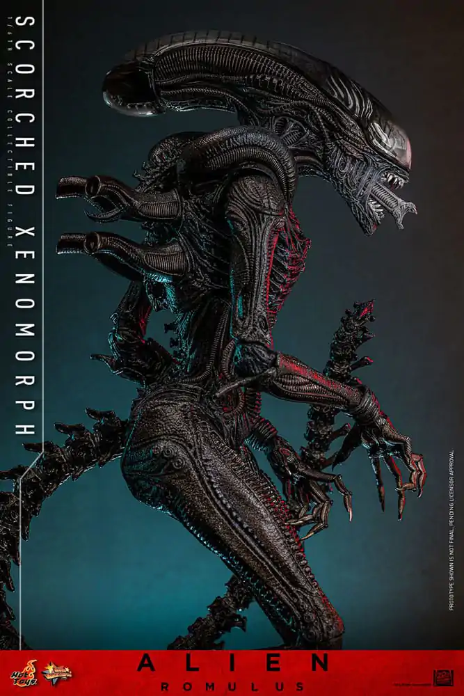 Alien: Romulus Movie Masterpiece Figurka Akcji 1/6 Scorched Xenomorph 44 cm zdjęcie produktu