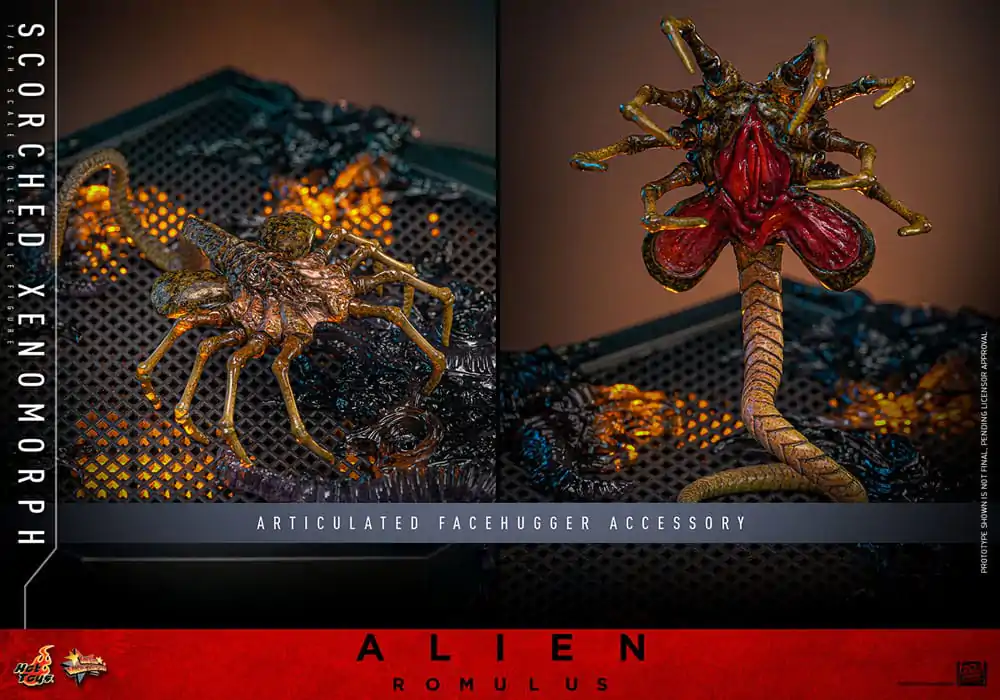 Alien: Romulus Movie Masterpiece Figurka Akcji 1/6 Scorched Xenomorph 44 cm zdjęcie produktu