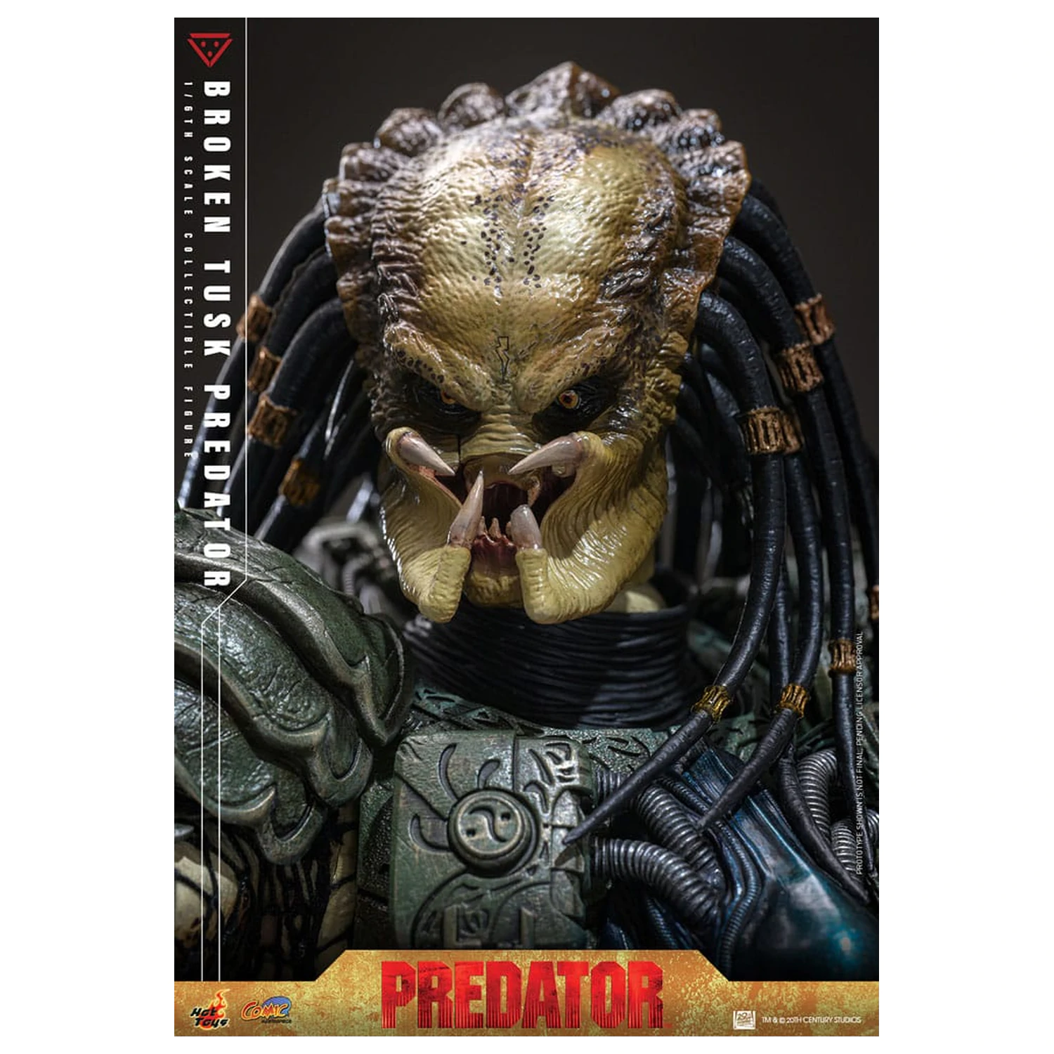 Alien vs. Predator Comic Masterpiece Figurka Akcji 1/6 Broken Tusk Predator 35 cm zdjęcie produktu
