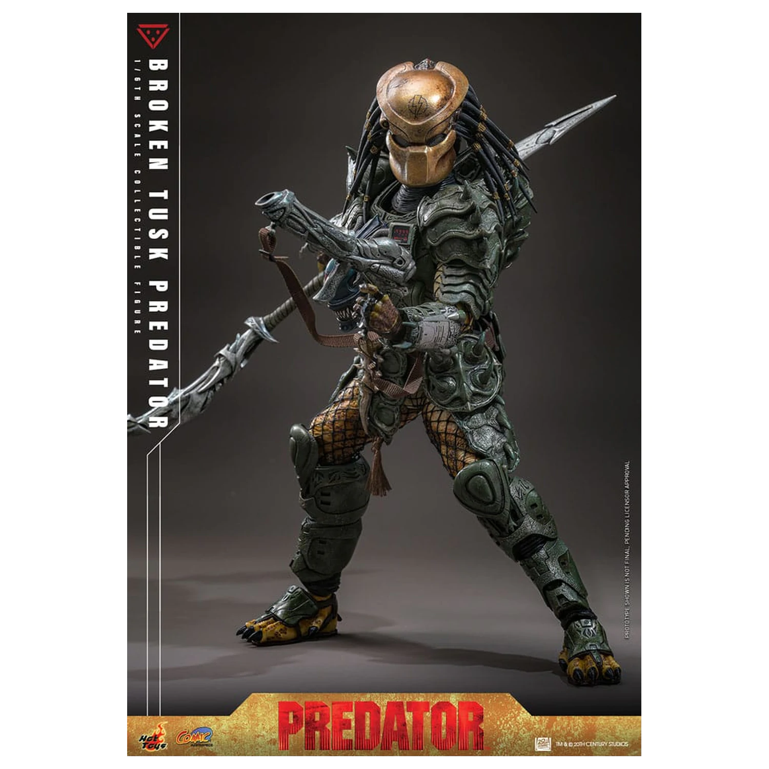 Alien vs. Predator Comic Masterpiece Figurka Akcji 1/6 Broken Tusk Predator 35 cm zdjęcie produktu
