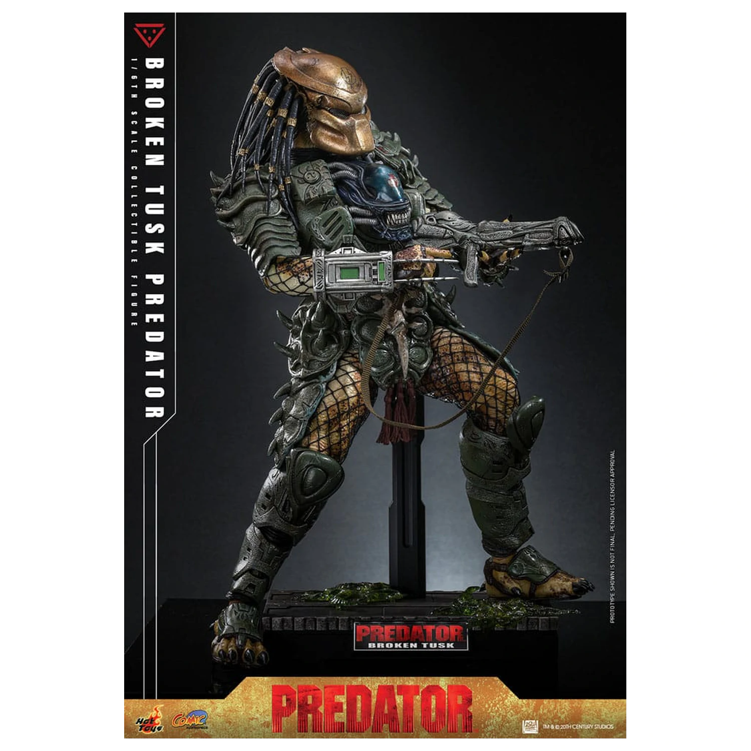 Alien vs. Predator Comic Masterpiece Figurka Akcji 1/6 Broken Tusk Predator 35 cm zdjęcie produktu