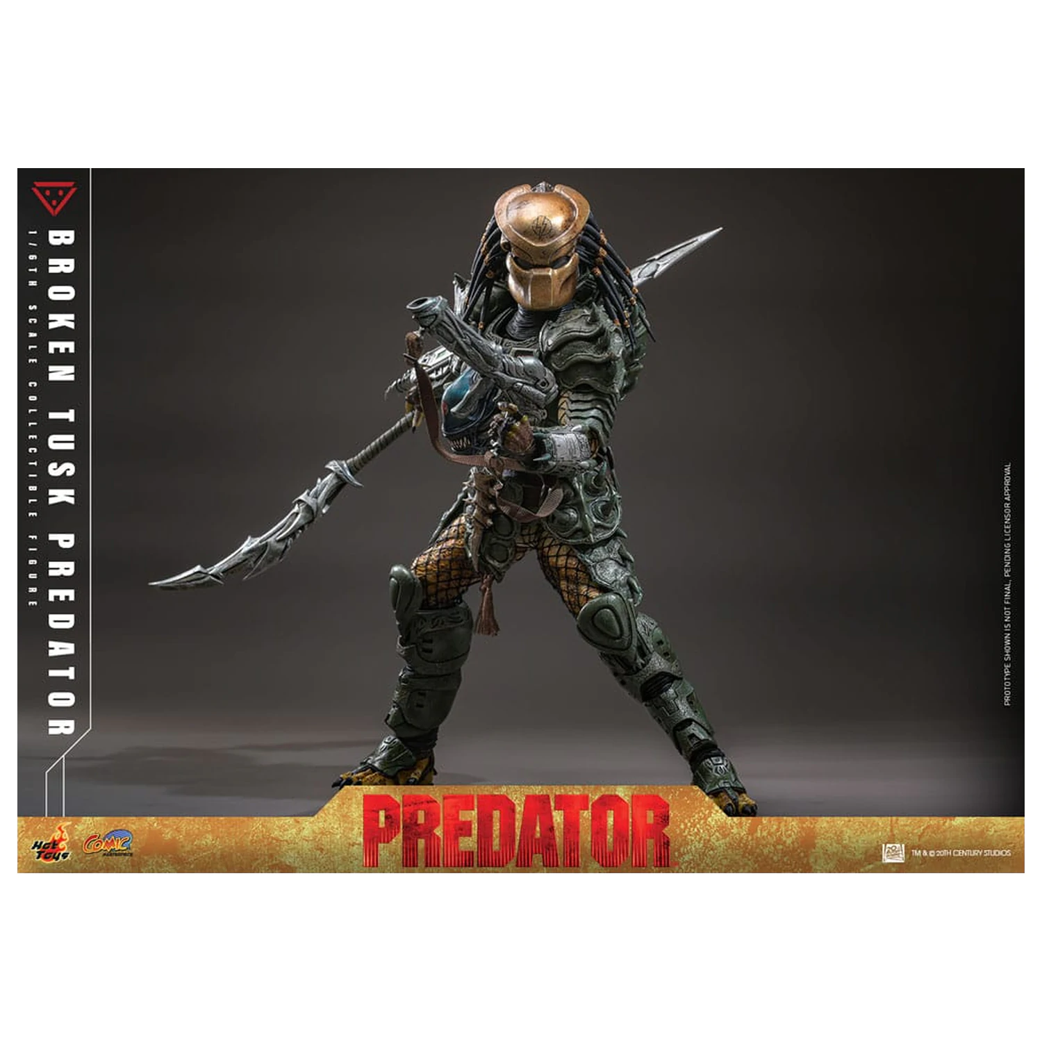 Alien vs. Predator Comic Masterpiece Figurka Akcji 1/6 Broken Tusk Predator 35 cm zdjęcie produktu