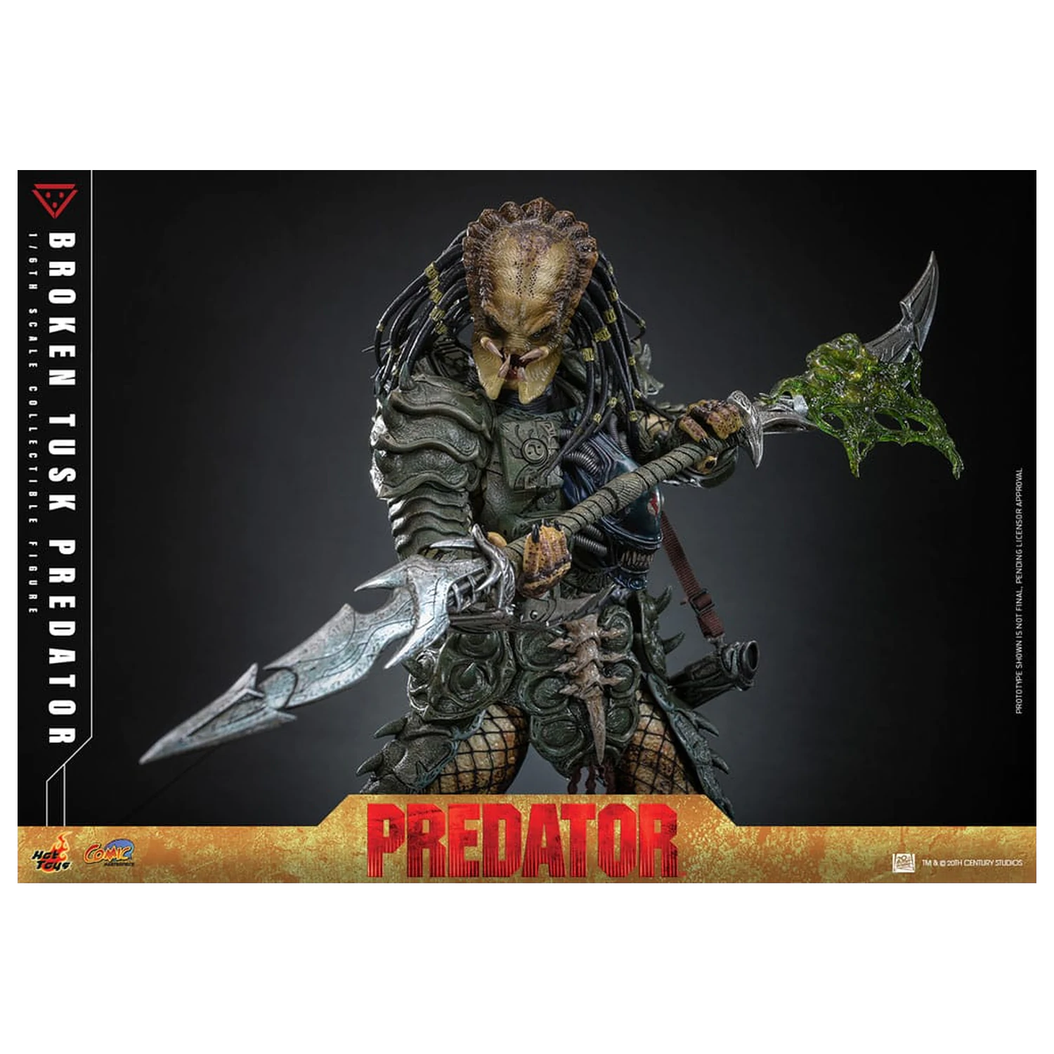 Alien vs. Predator Comic Masterpiece Figurka Akcji 1/6 Broken Tusk Predator 35 cm zdjęcie produktu