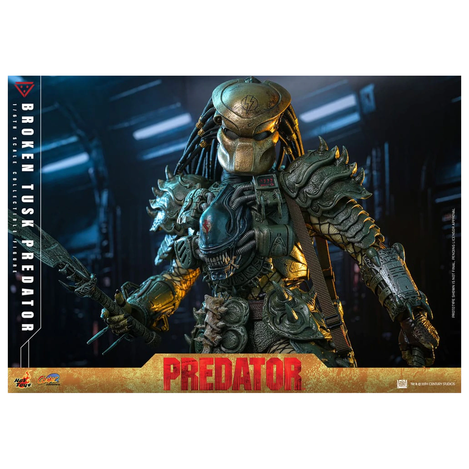 Alien vs. Predator Comic Masterpiece Figurka Akcji 1/6 Broken Tusk Predator 35 cm zdjęcie produktu