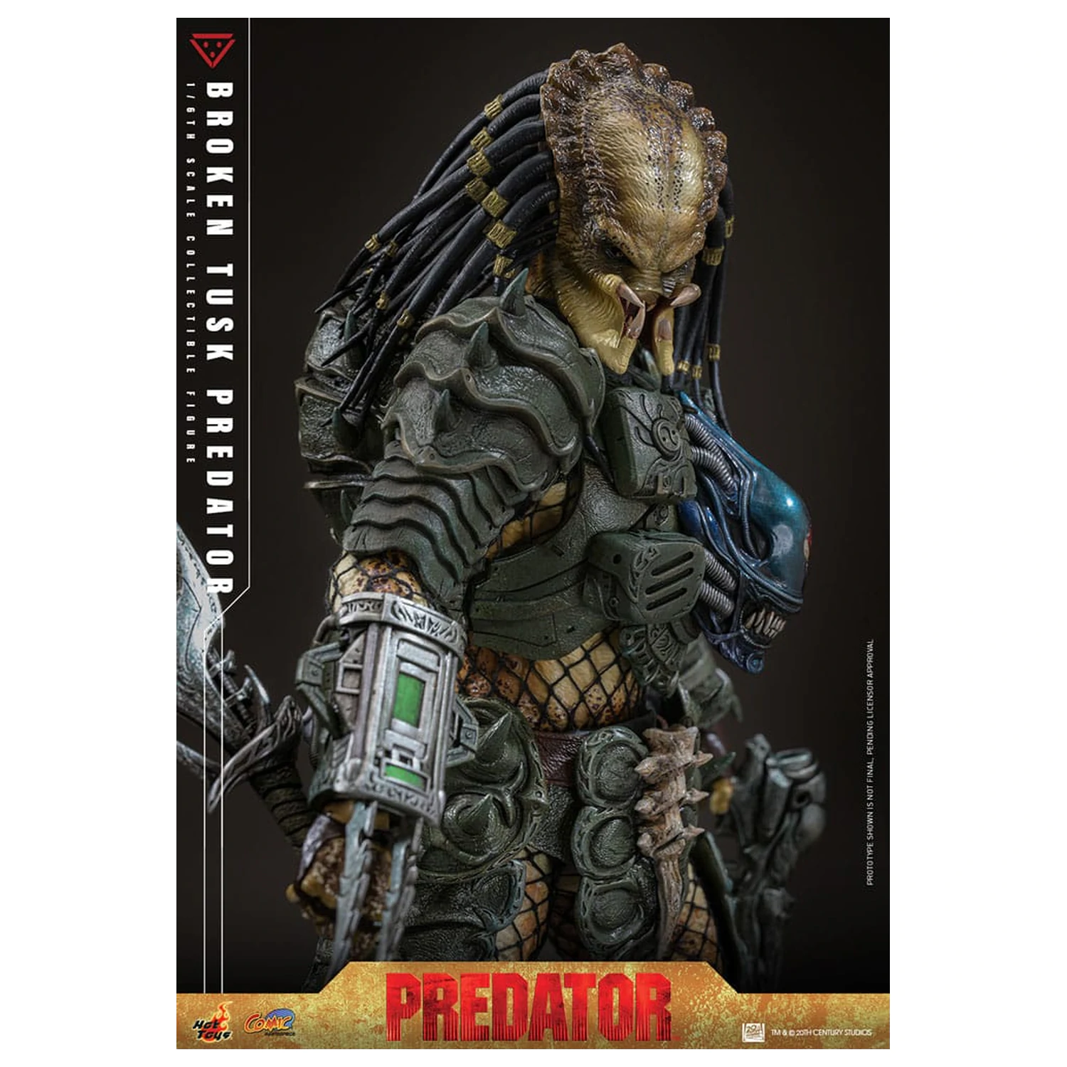 Alien vs. Predator Comic Masterpiece Figurka Akcji 1/6 Broken Tusk Predator 35 cm zdjęcie produktu