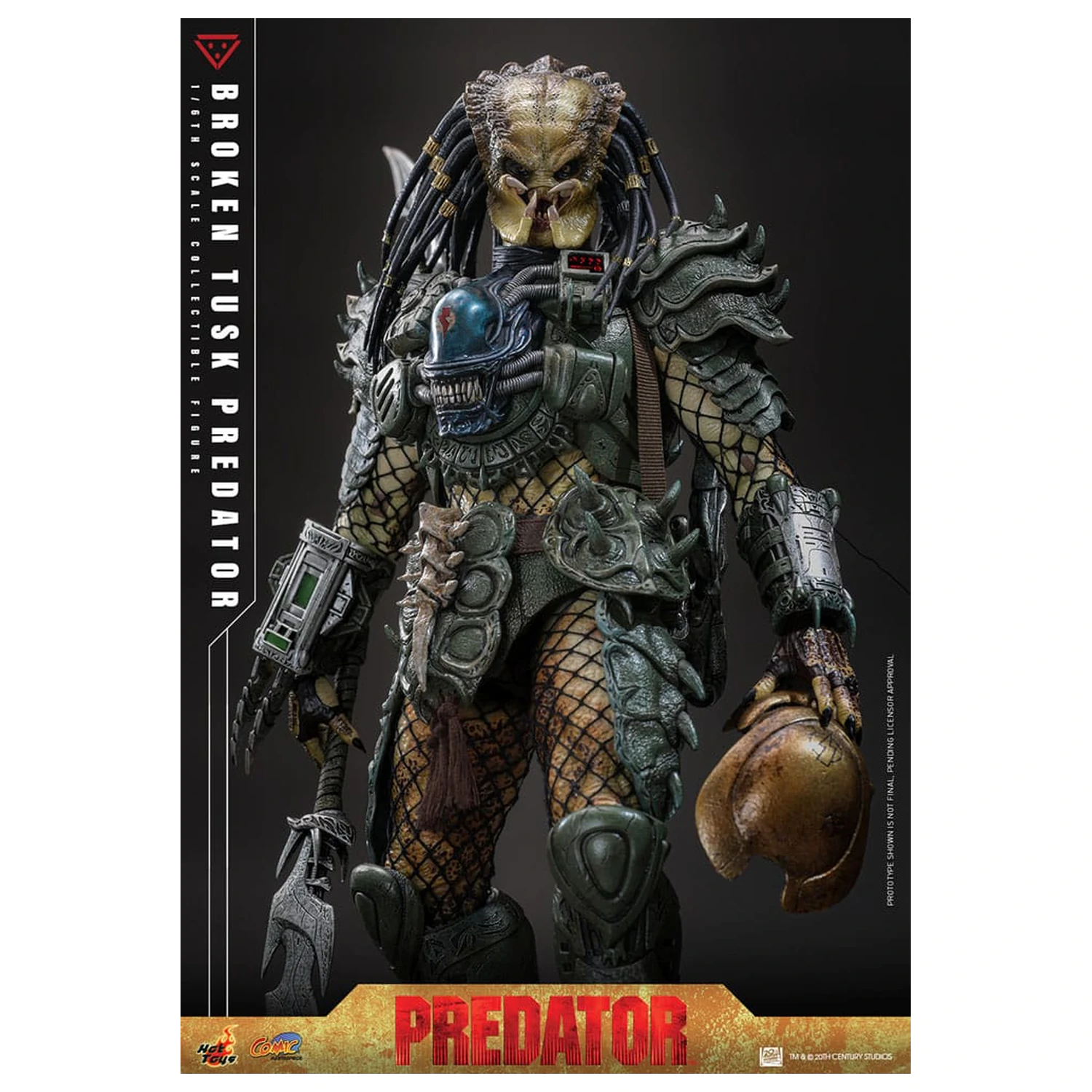 Alien vs. Predator Comic Masterpiece Figurka Akcji 1/6 Broken Tusk Predator 35 cm zdjęcie produktu