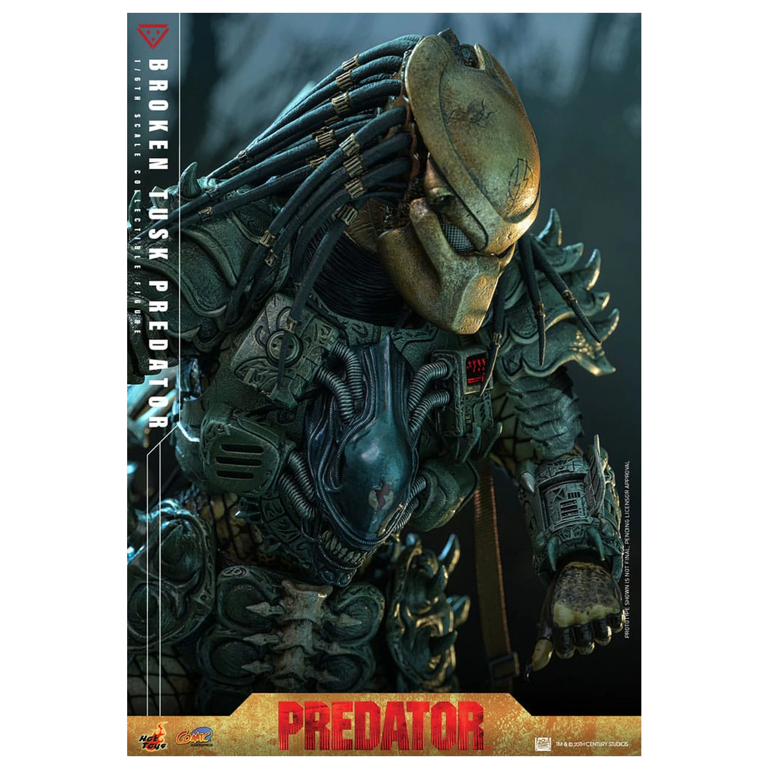 Alien vs. Predator Comic Masterpiece Figurka Akcji 1/6 Broken Tusk Predator 35 cm zdjęcie produktu