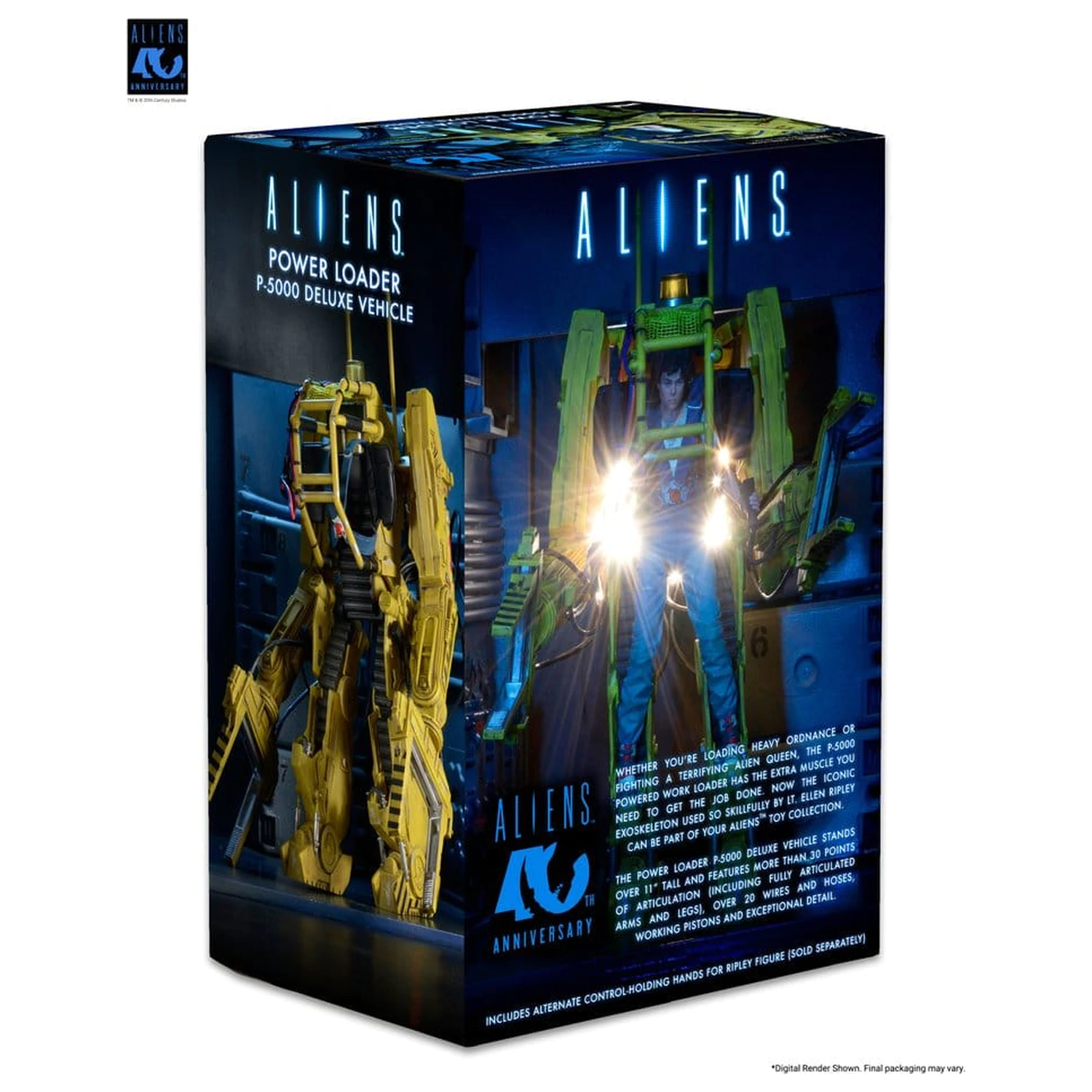 Aliens Deluxe Pojazd Power Loader (P-5000) (40th Anniversary) 28 cm zdjęcie produktu