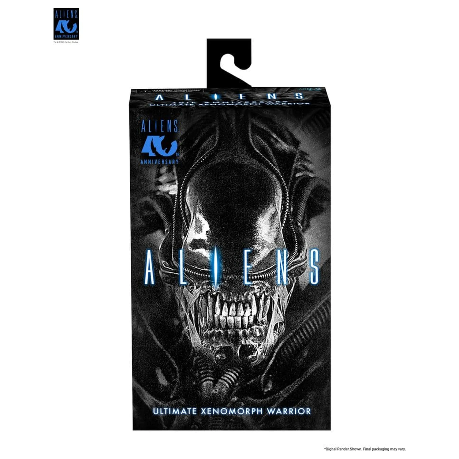 Aliens Ultimate Figurka akcji Warrior (1986) Xenomorph Black (40th Anniversary) 23 cm zdjęcie produktu