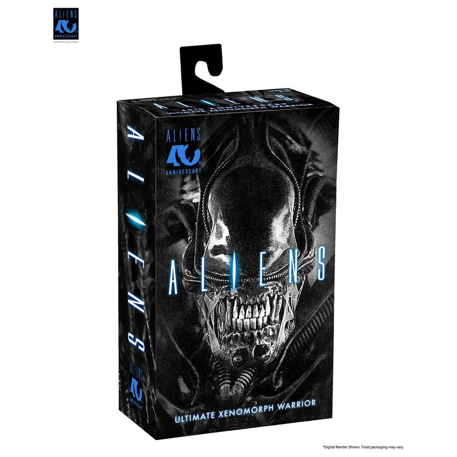Aliens Ultimate Figurka akcji Warrior (1986) Xenomorph Black (40th Anniversary) 23 cm zdjęcie produktu