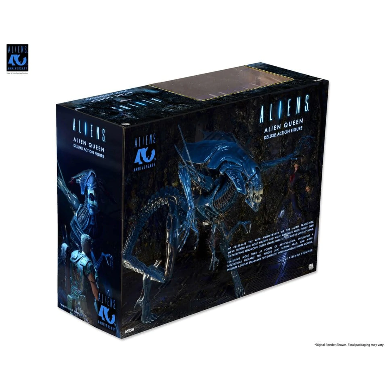Aliens Ultra Deluxe figurka akcji Alien Queen (40th Anniversary) 38 cm zdjęcie produktu