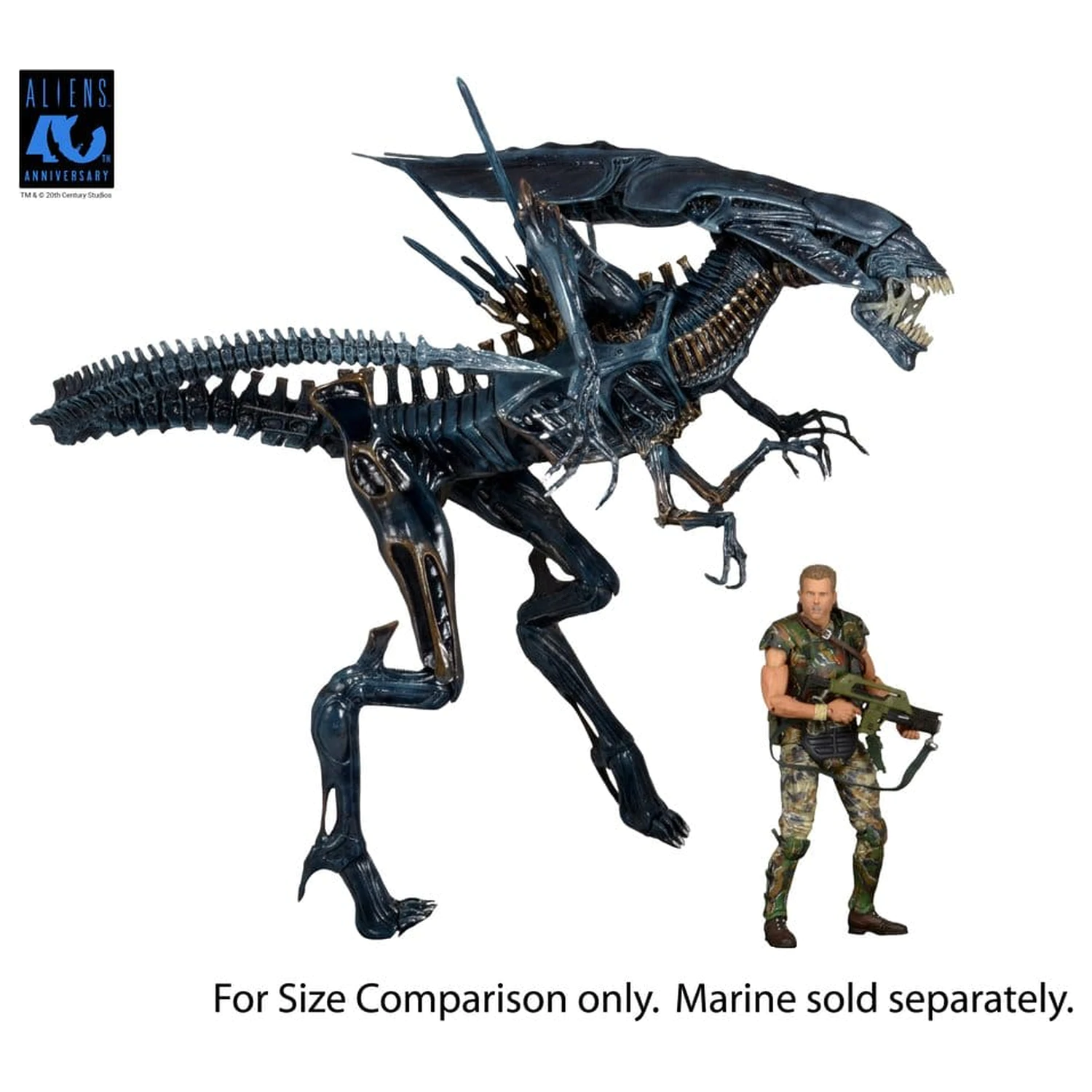 Aliens Ultra Deluxe figurka akcji Alien Queen (40th Anniversary) 38 cm zdjęcie produktu