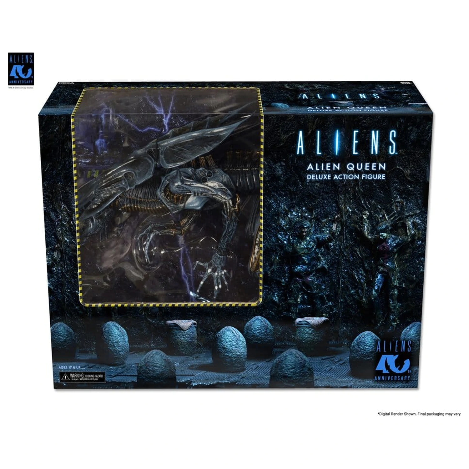 Aliens Ultra Deluxe figurka akcji Alien Queen (40th Anniversary) 38 cm zdjęcie produktu
