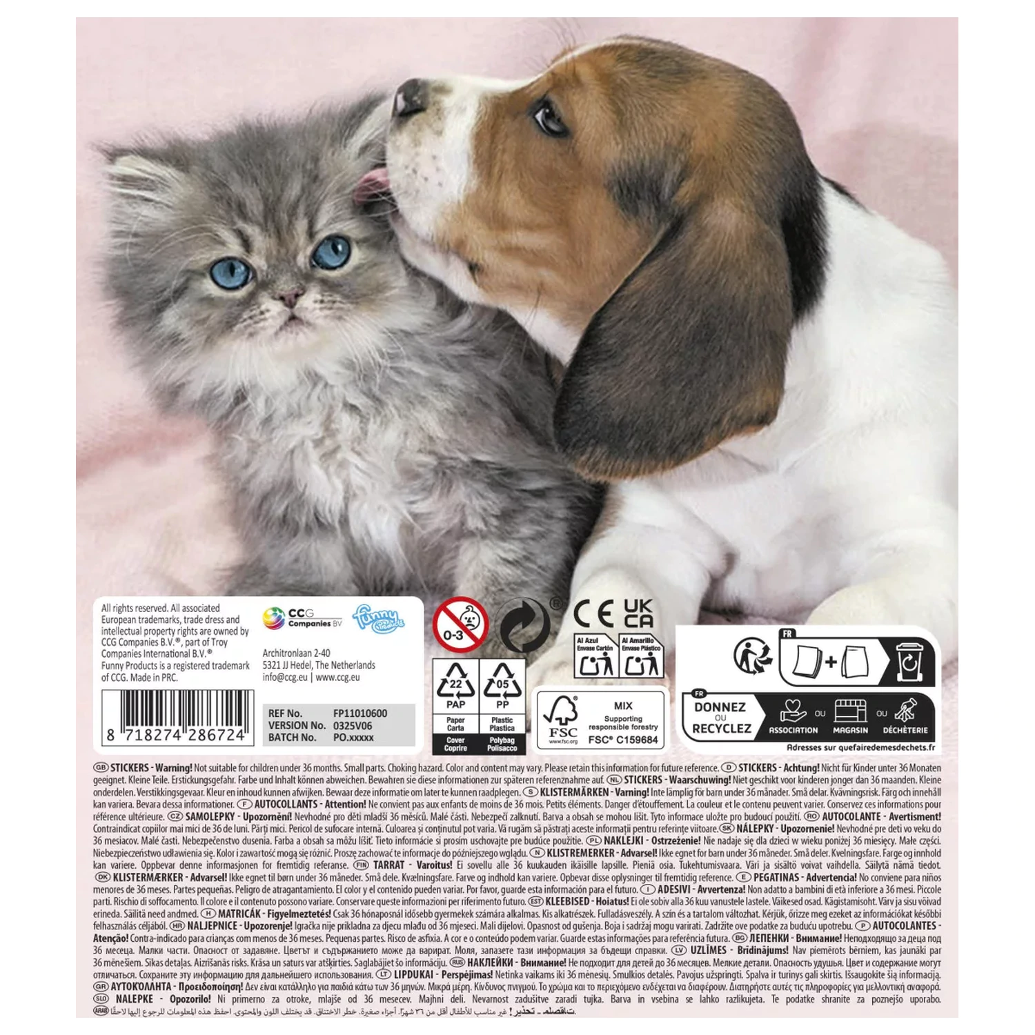 Naklejka Animal Puppies zdjęcie produktu