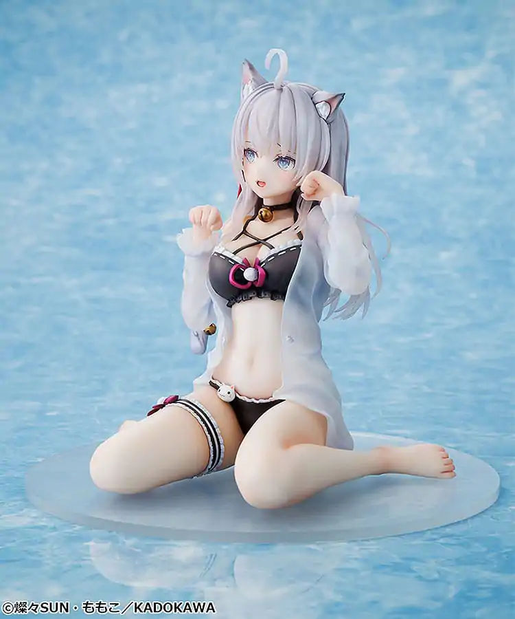 Alya Czasami Ukrywa Swoje Uczucia po Rosyjsku Statua 1/7 Alisa Mikhailovna Kujou: Light Novel Catgirl Ver. Ilustracja autorstwa Momoco 13 cm zdjęcie produktu