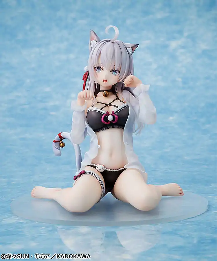 Alya Czasami Ukrywa Swoje Uczucia po Rosyjsku Statua 1/7 Alisa Mikhailovna Kujou: Light Novel Catgirl Ver. Ilustracja autorstwa Momoco 13 cm zdjęcie produktu