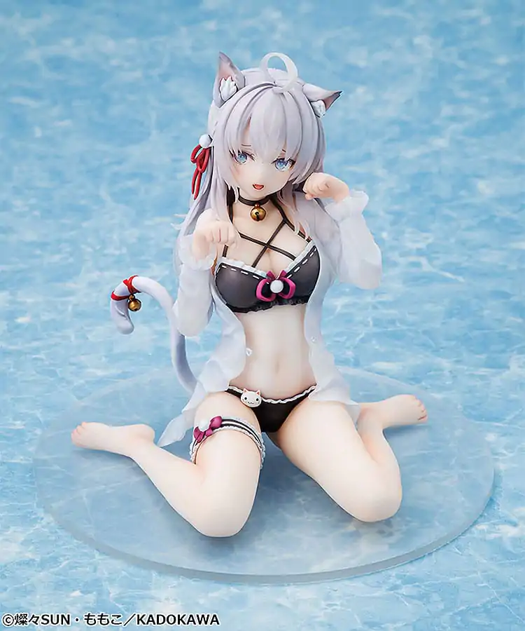Alya Czasami Ukrywa Swoje Uczucia po Rosyjsku Statua 1/7 Alisa Mikhailovna Kujou: Light Novel Catgirl Ver. Ilustracja autorstwa Momoco 13 cm zdjęcie produktu