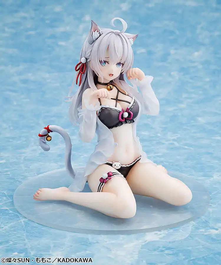 Alya Czasami Ukrywa Swoje Uczucia po Rosyjsku Statua 1/7 Alisa Mikhailovna Kujou: Light Novel Catgirl Ver. Ilustracja autorstwa Momoco 13 cm zdjęcie produktu