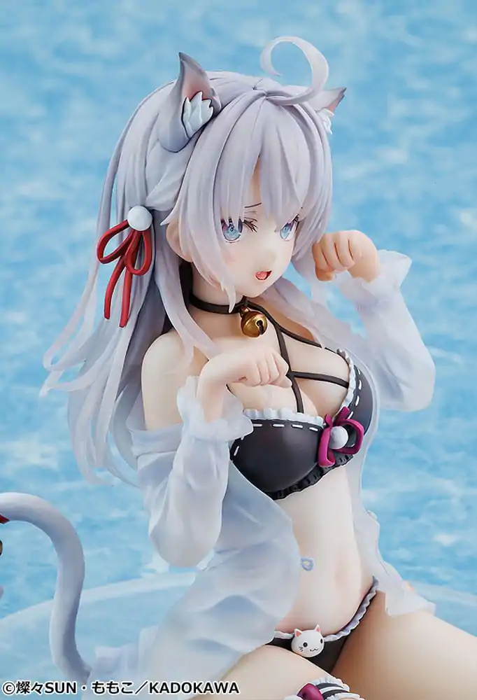 Alya Czasami Ukrywa Swoje Uczucia po Rosyjsku Statua 1/7 Alisa Mikhailovna Kujou: Light Novel Catgirl Ver. Ilustracja autorstwa Momoco 13 cm zdjęcie produktu