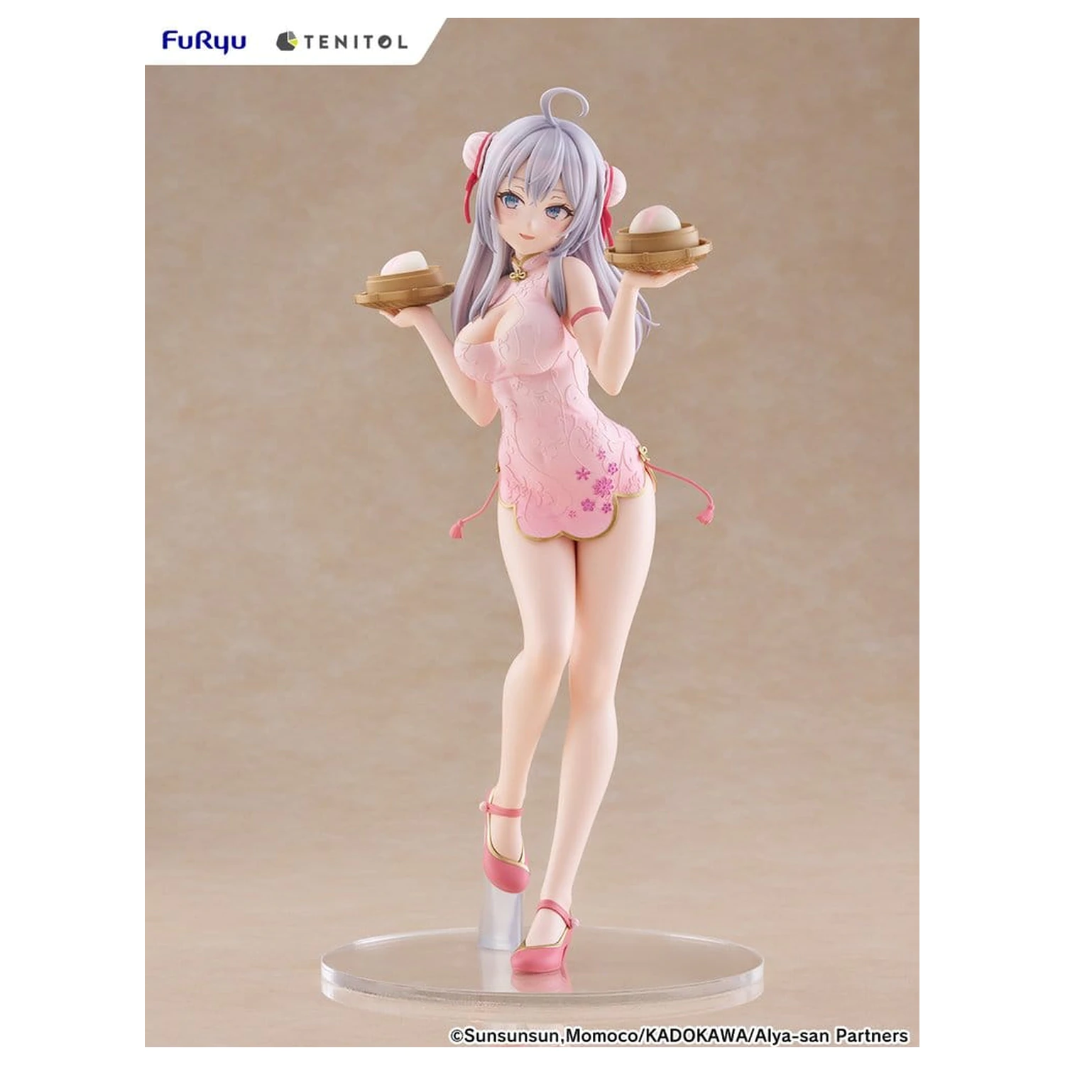 Alya Sometimes Hides Her Feelings in Russian Tenitol Tall PVC Figure Alya Cheongsam Ver. 29 cm zdjęcie produktu