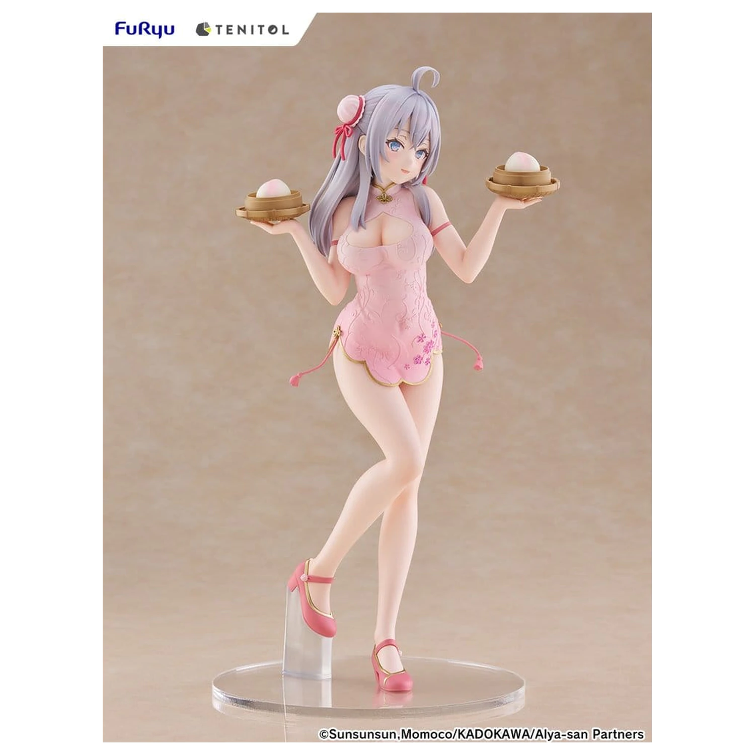 Alya Sometimes Hides Her Feelings in Russian Tenitol Tall PVC Figure Alya Cheongsam Ver. 29 cm zdjęcie produktu
