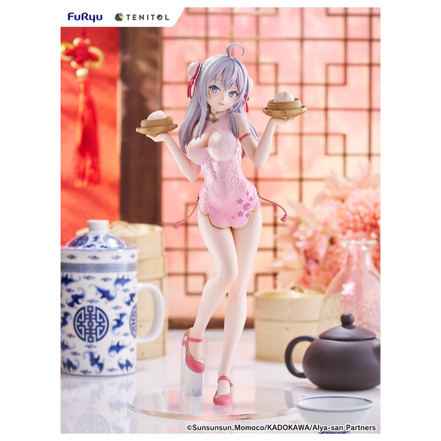 Alya Sometimes Hides Her Feelings in Russian Tenitol Tall PVC Figure Alya Cheongsam Ver. 29 cm zdjęcie produktu