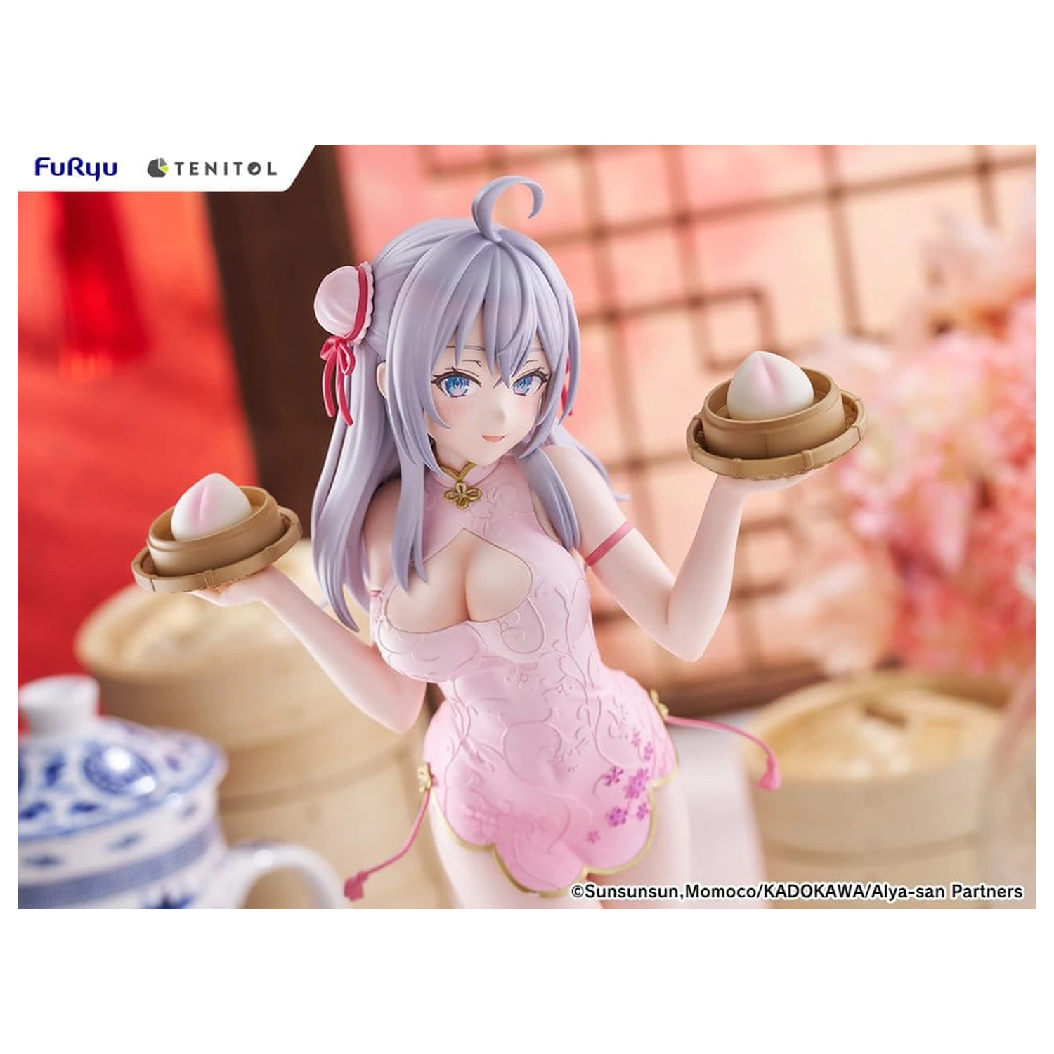 Alya Sometimes Hides Her Feelings in Russian Tenitol Tall PVC Figure Alya Cheongsam Ver. 29 cm zdjęcie produktu