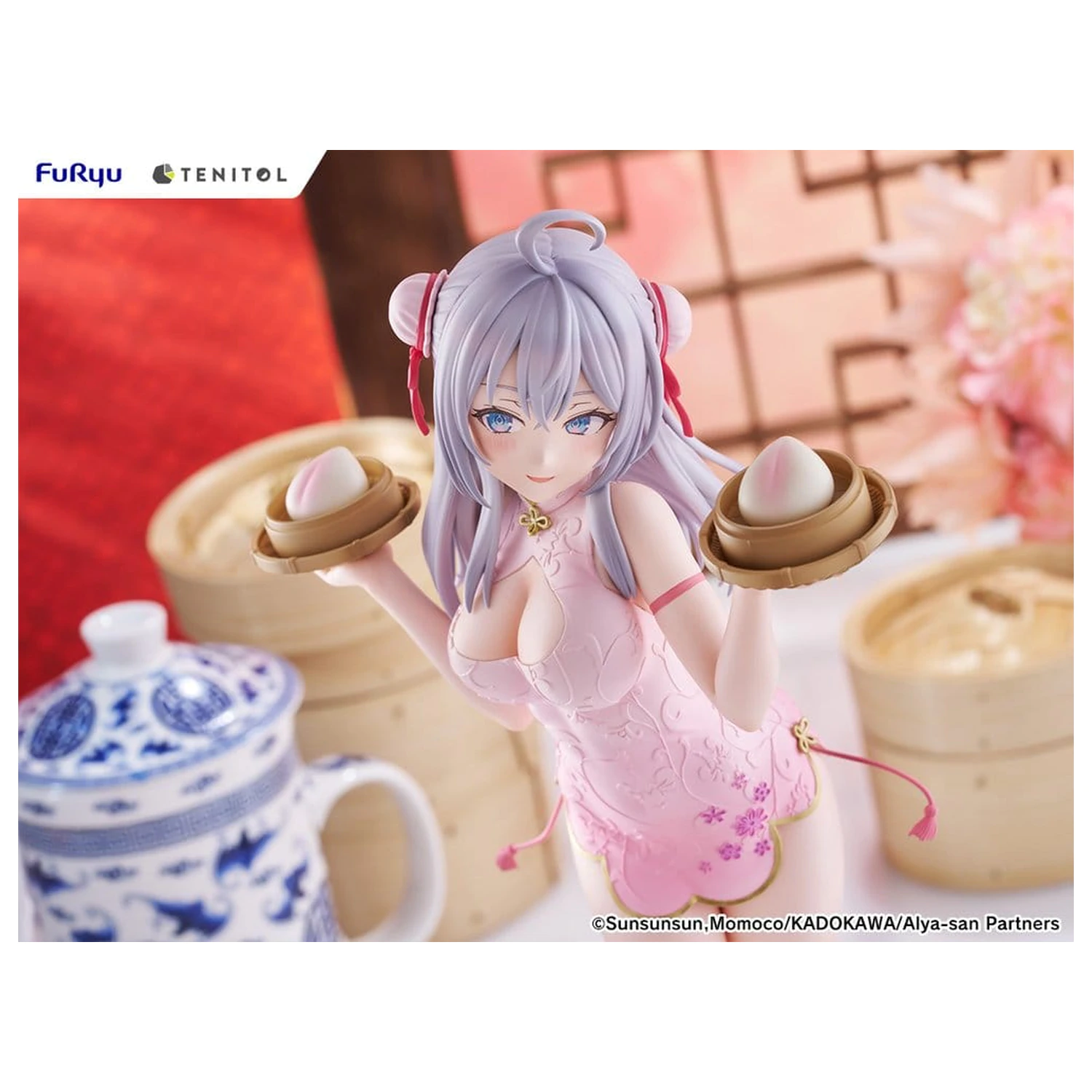 Alya Sometimes Hides Her Feelings in Russian Tenitol Tall PVC Figure Alya Cheongsam Ver. 29 cm zdjęcie produktu