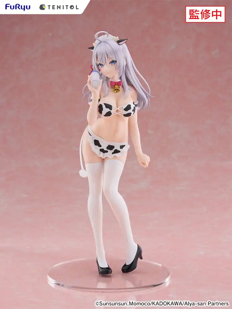 Statua Alya Sometimes Hides Her Feelings in Russian Tenitol Tall PVC Alya Cow Costume Ver. 29 cm zdjęcie produktu