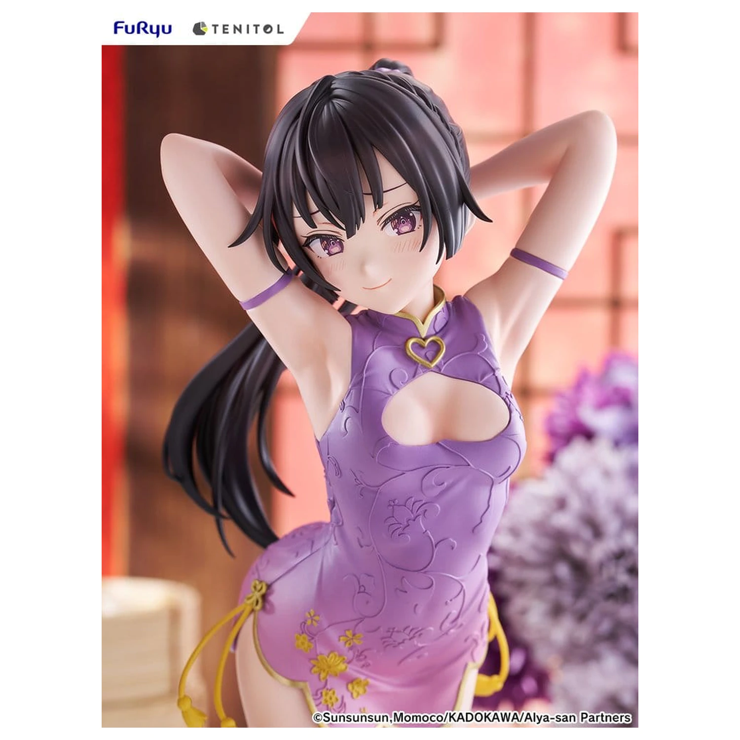 Alya Sometimes Hides Her Feelings in Russian Tenitol Tall PVC Figure Yuki Suou Cheongsam Ver. 28 cm zdjęcie produktu