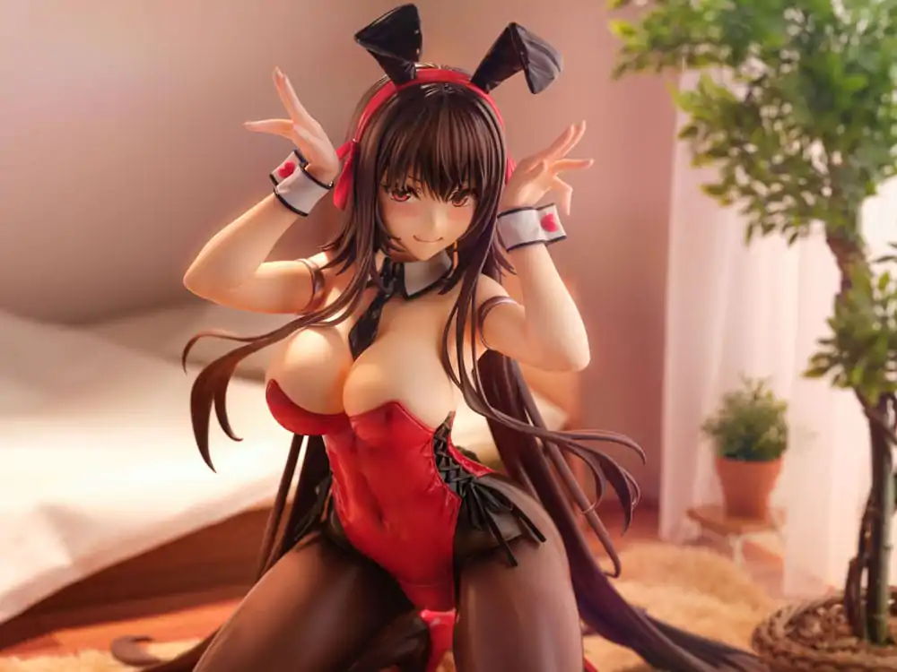 Amakano 2+ PVC Statuetka 1/4 Yuuhi Kurohime Bunny Suit Ver. 32 cm zdjęcie produktu