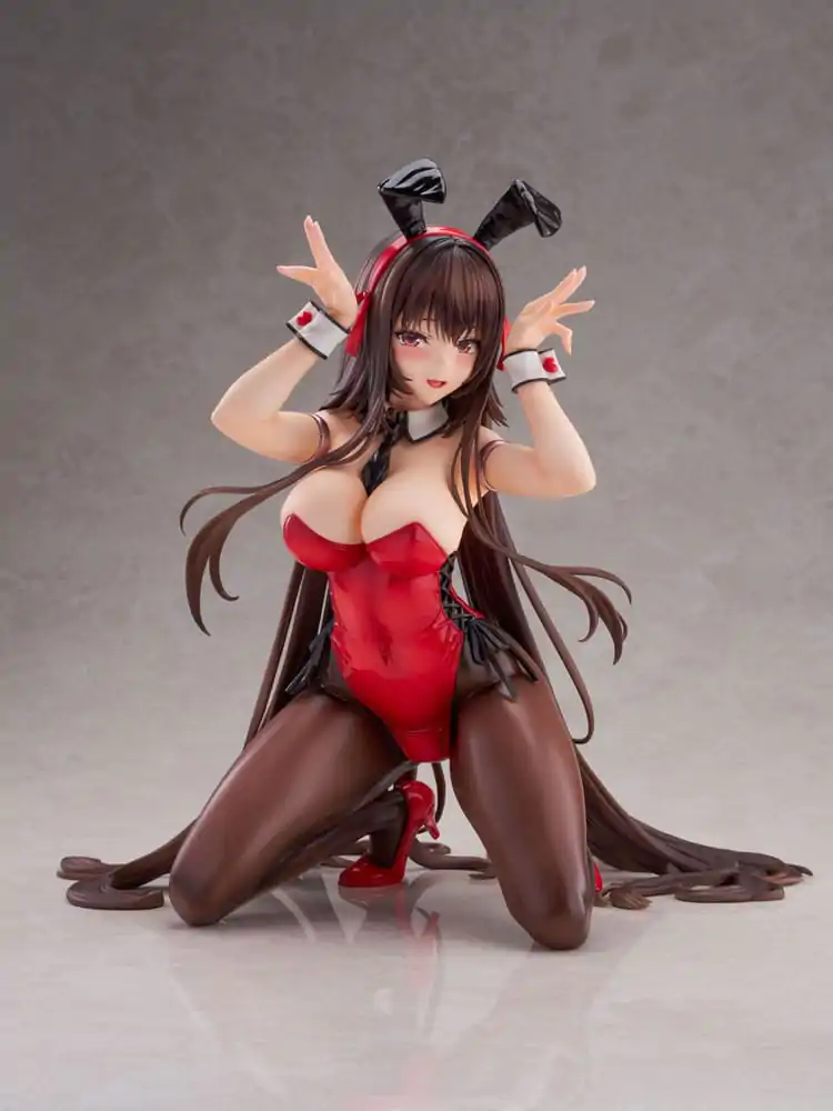 Amakano 2+ PVC Statuetka 1/4 Yuuhi Kurohime Bunny Suit Ver. 32 cm zdjęcie produktu