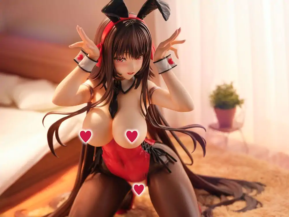 Amakano 2+ PVC Statuetka 1/4 Yuuhi Kurohime Bunny Suit Ver. 32 cm zdjęcie produktu