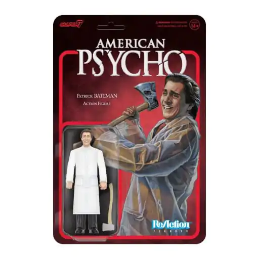 American Psycho (2000) ReAction Figurka Akcji Fala 01 Patrick Bateman (Płaszcz przeciwdeszczowy) 10 cm zdjęcie produktu