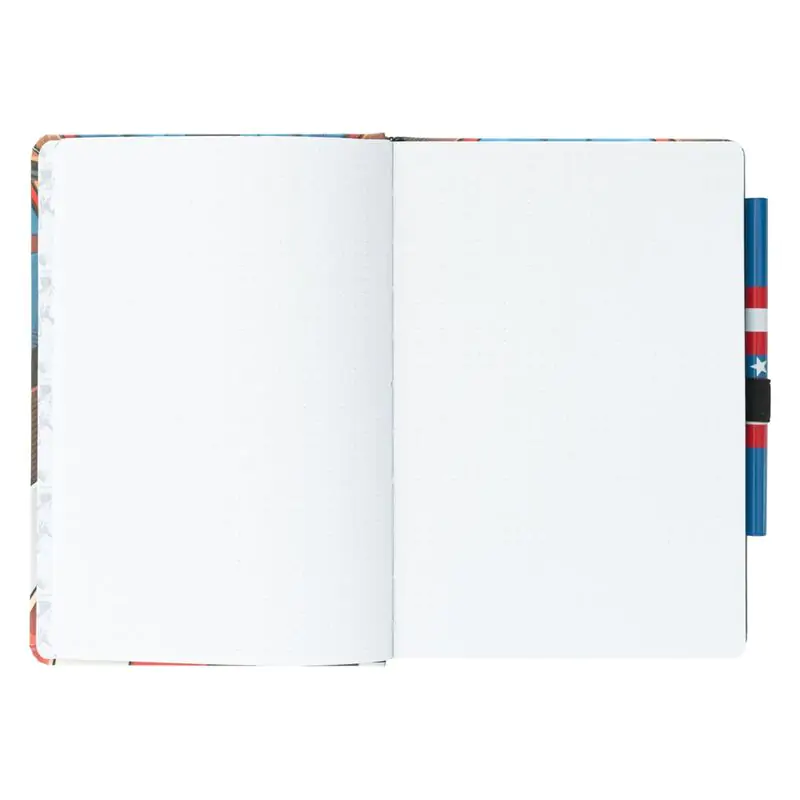Marvel Captain America A5 premiumowy notes + długopis zdjęcie produktu