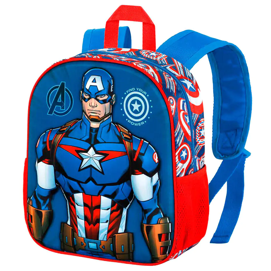 Marvel Captain America First plecak 3D 31 cm zdjęcie produktu