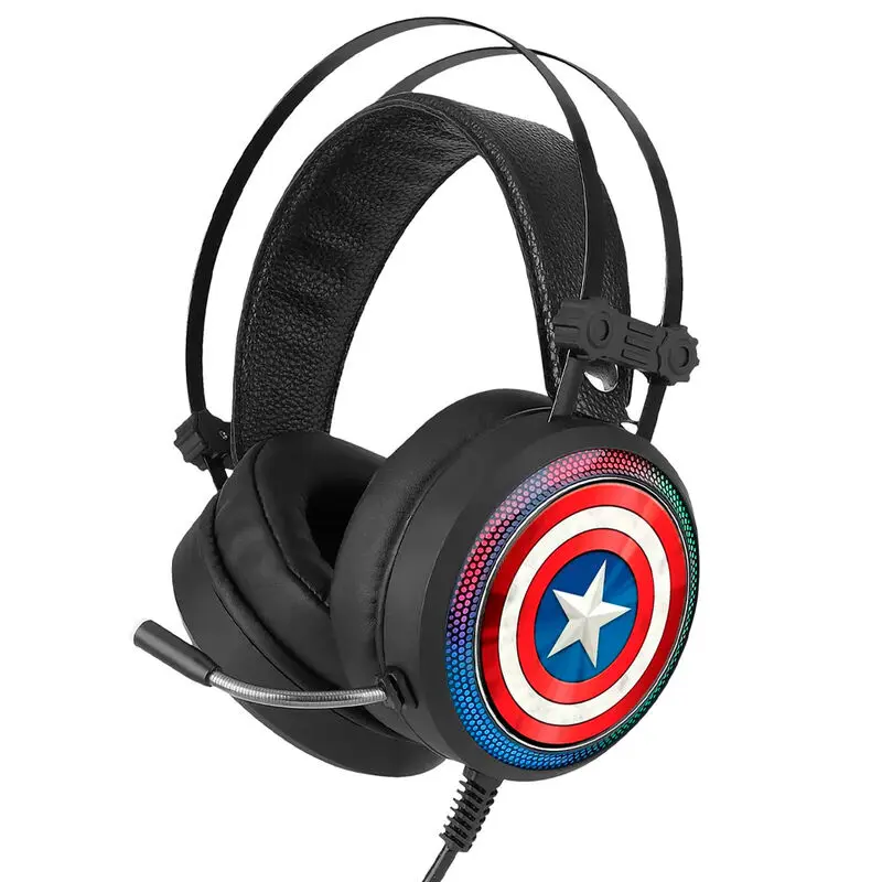 Marvel Captain America Słuchawki Gamingowe zdjęcie produktu
