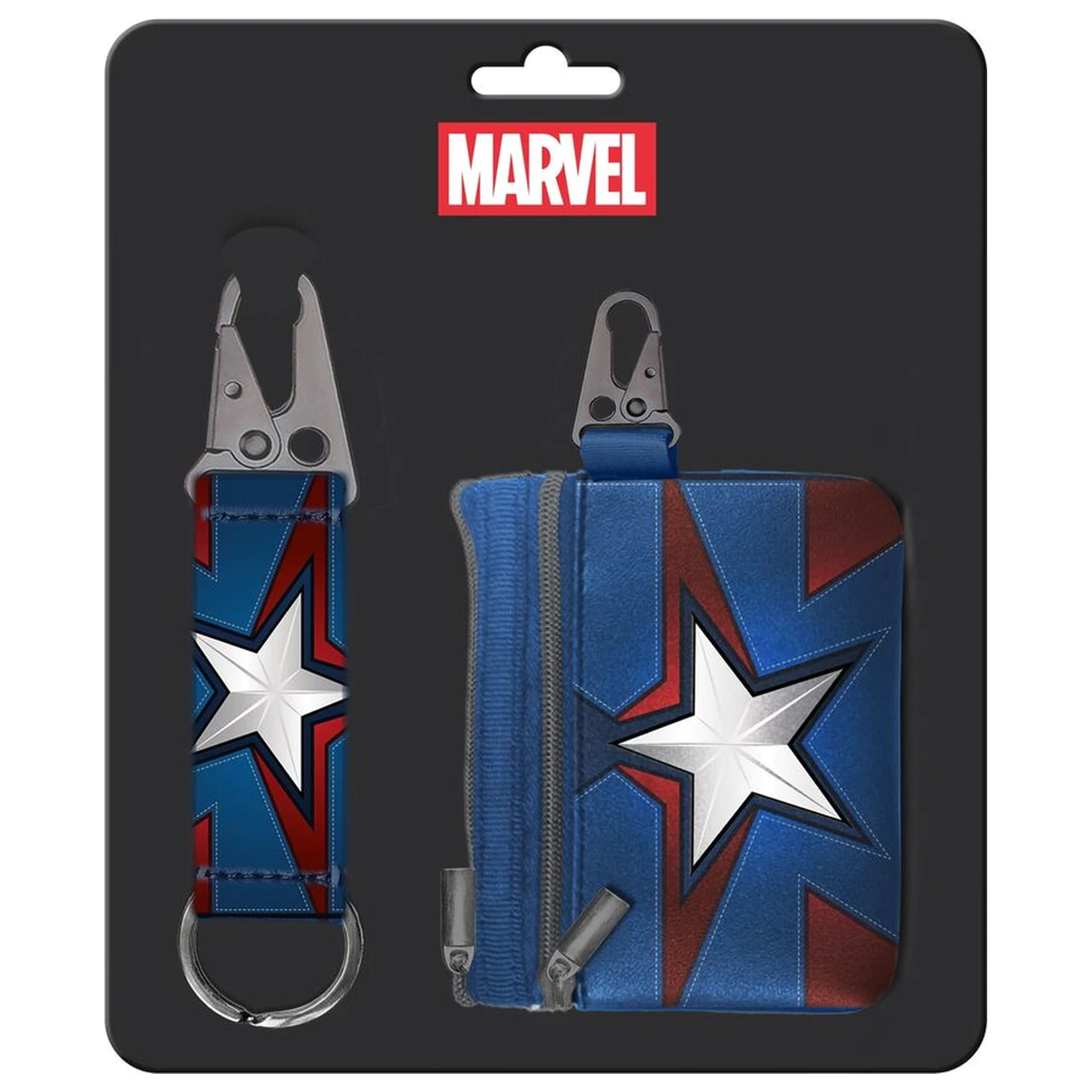 Marvel Captain America zestaw brelok + portmonetka zdjęcie produktu