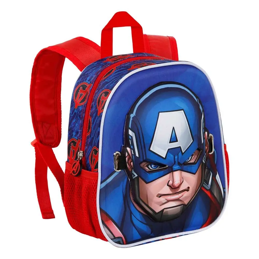 Marvel Captain America Pixel plecak + maska 27 cm zdjęcie produktu