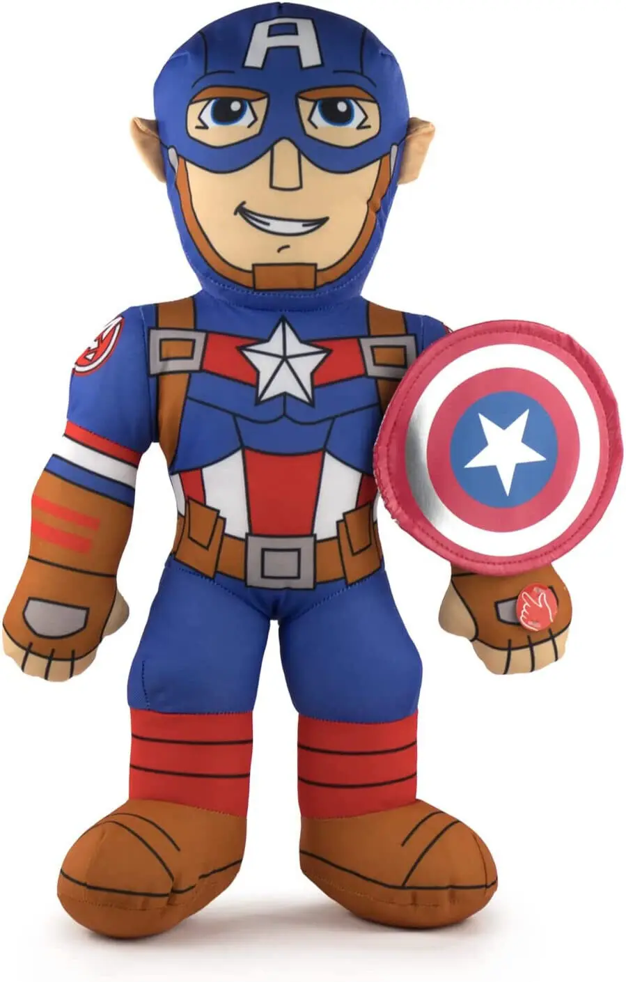 Marvel Captain America pluszowa zabawka z dźwiękiem 50 cm zdjęcie produktu