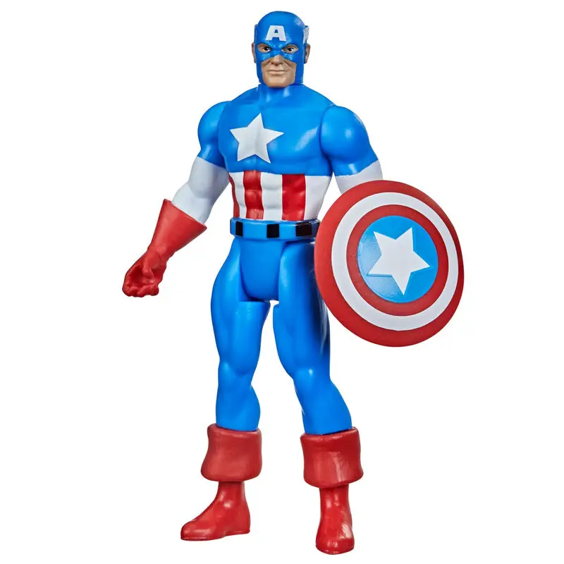 Marvel Legends Retro Collection Figurka Akcji 2022 Kapitan Ameryka 10 cm zdjęcie produktu