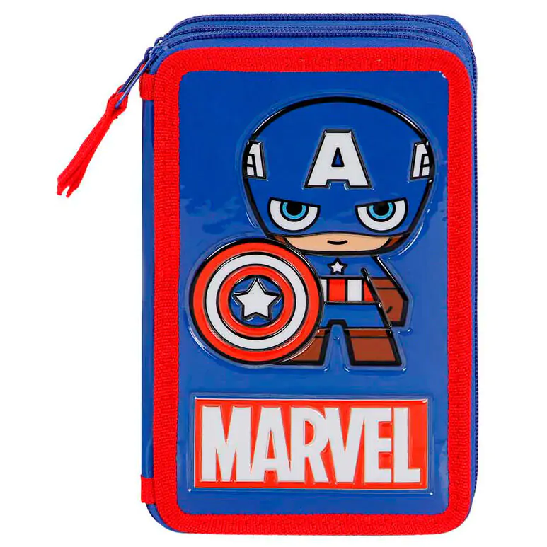 Piórnik Marvel Kapitan Ameryka z wyposażeniem zdjęcie produktu