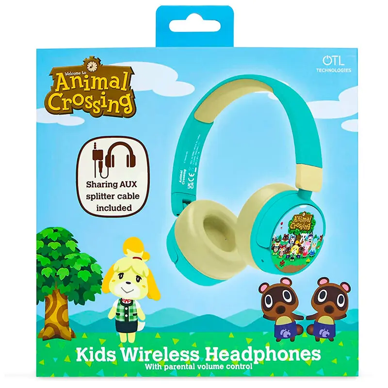 Animal Crossing bezprzewodowe słuchawki dla dzieci zdjęcie produktu