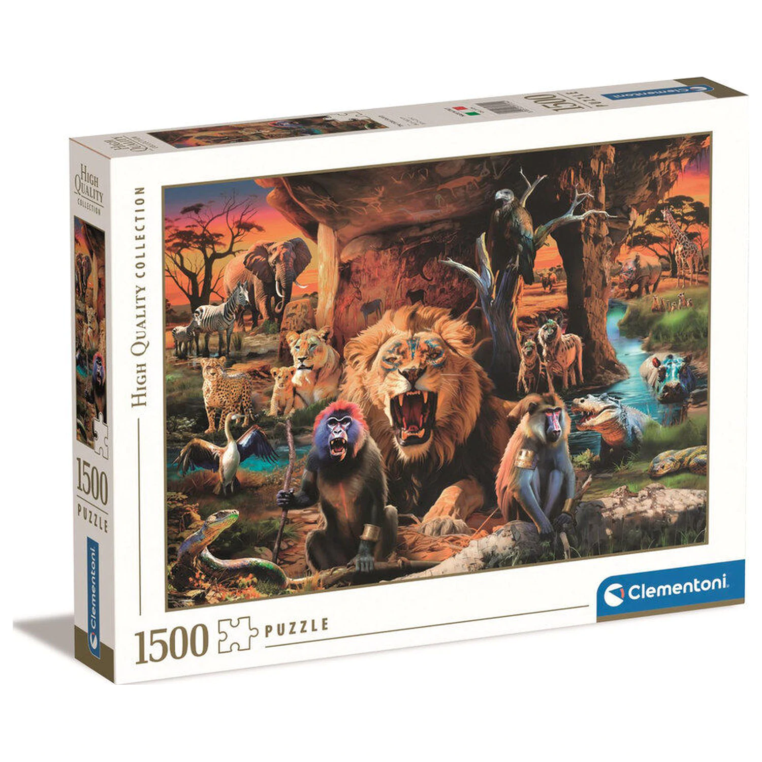 Puzzle zwierzęta 1500 sztuk zdjęcie produktu