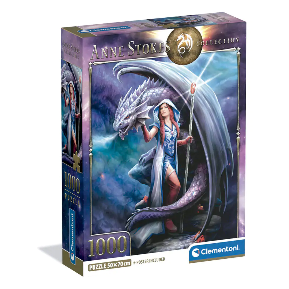 Puzzle Anne Stokes Dragon Mage 1000 elementów zdjęcie produktu