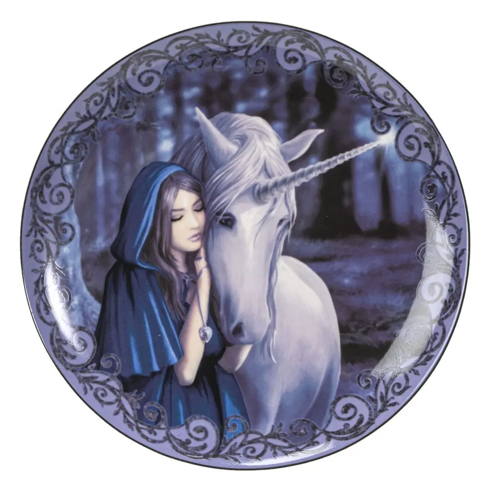Anne Stokes Plates 4-Pack Unicorn and Maiden - Zestaw 4 talerzy zdjęcie produktu